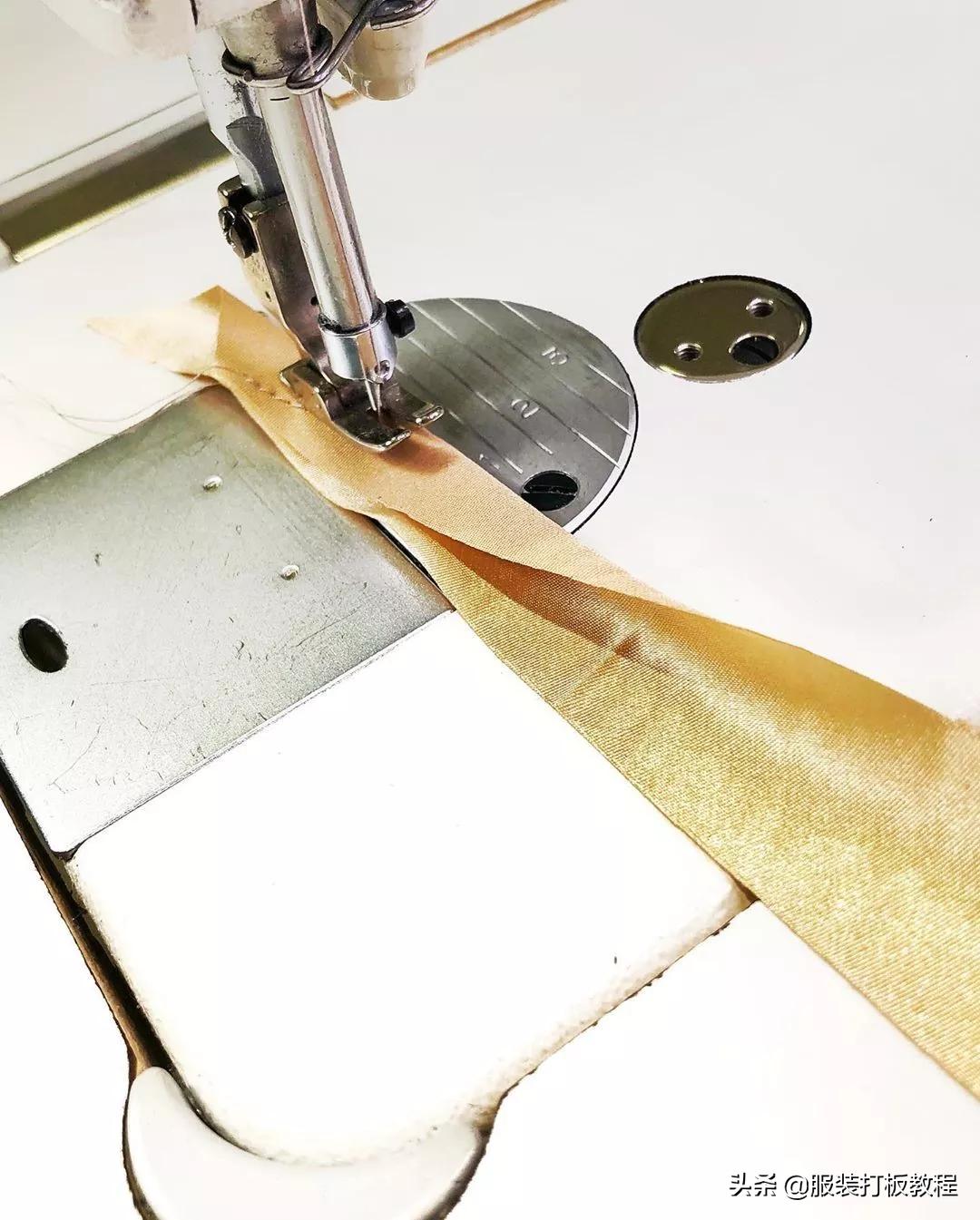 衣服直角小袢怎么做,才智服装技术