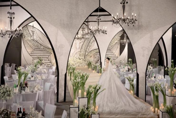 经典香奈儿婚礼,简约香奈儿韩式婚礼