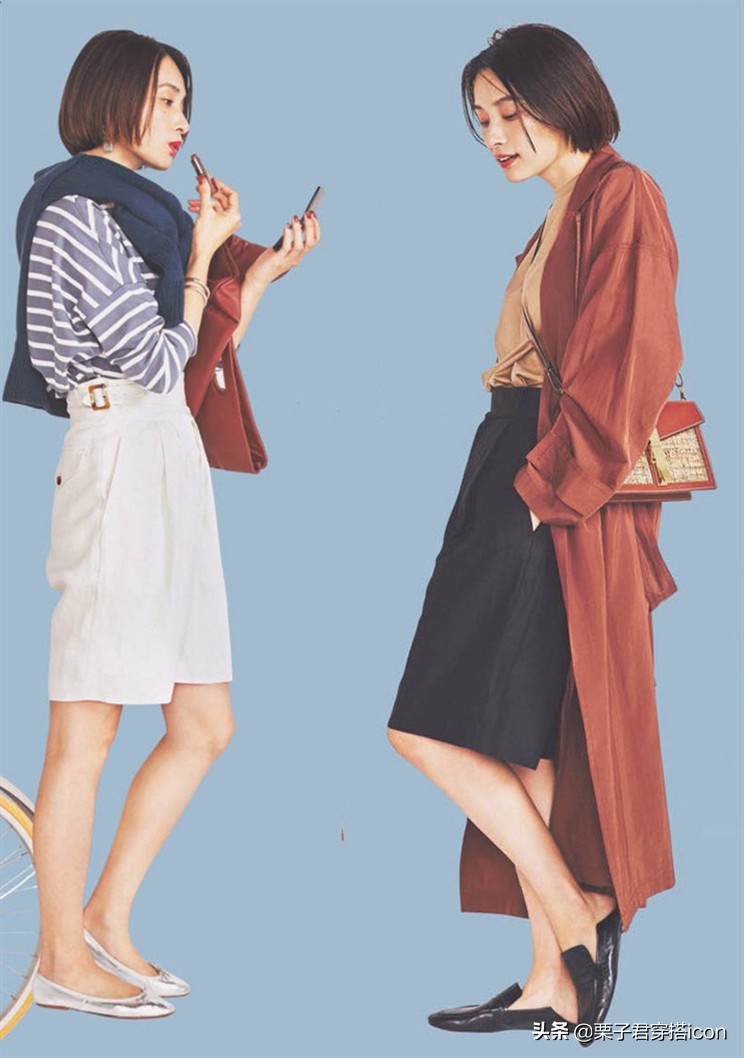 冬季焦糖色百慕大短裤搭配图片,秋冬百慕大短裤搭配