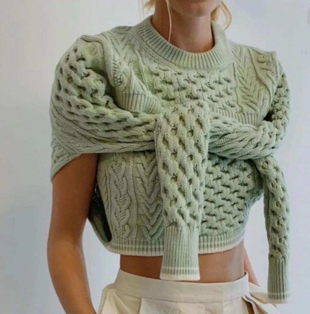 明星同款针织衫日常穿搭,秋天衣服推荐女毛衣