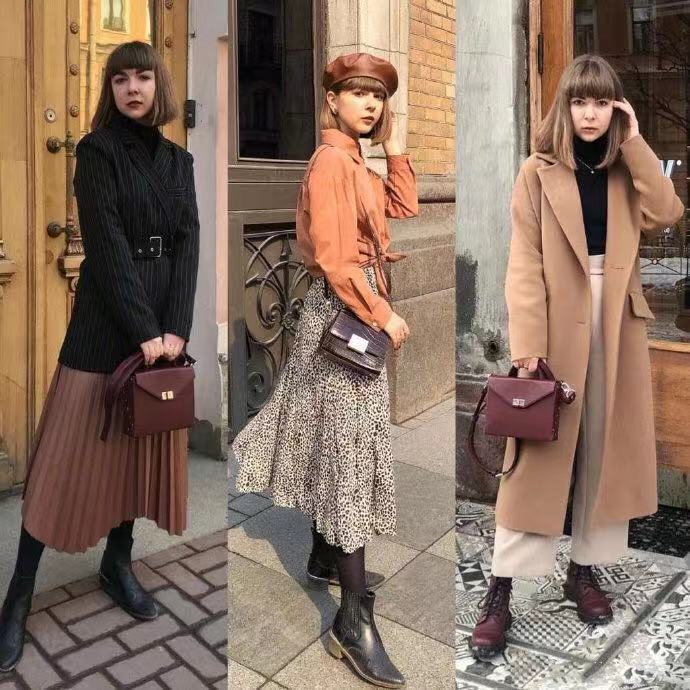 高个子西装大衣最佳搭配,西装大衣穿搭高级感高个子