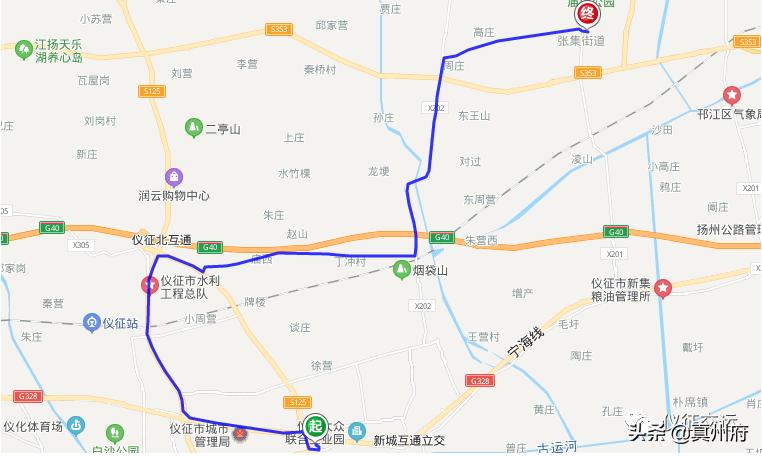 仪征公交线路查询9路,仪征公交路线汇总2019年9月