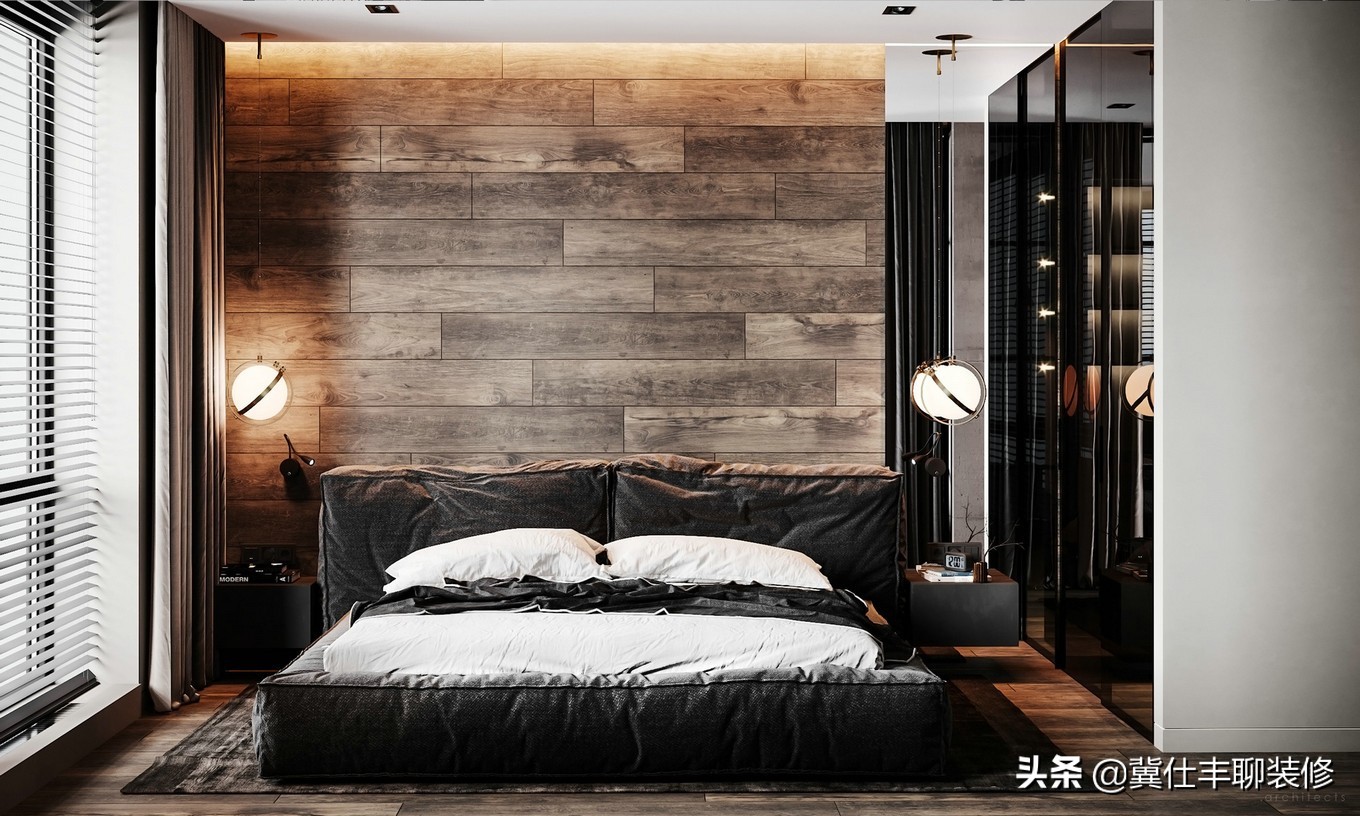 在这个68㎡的时尚家,玻璃才是主角