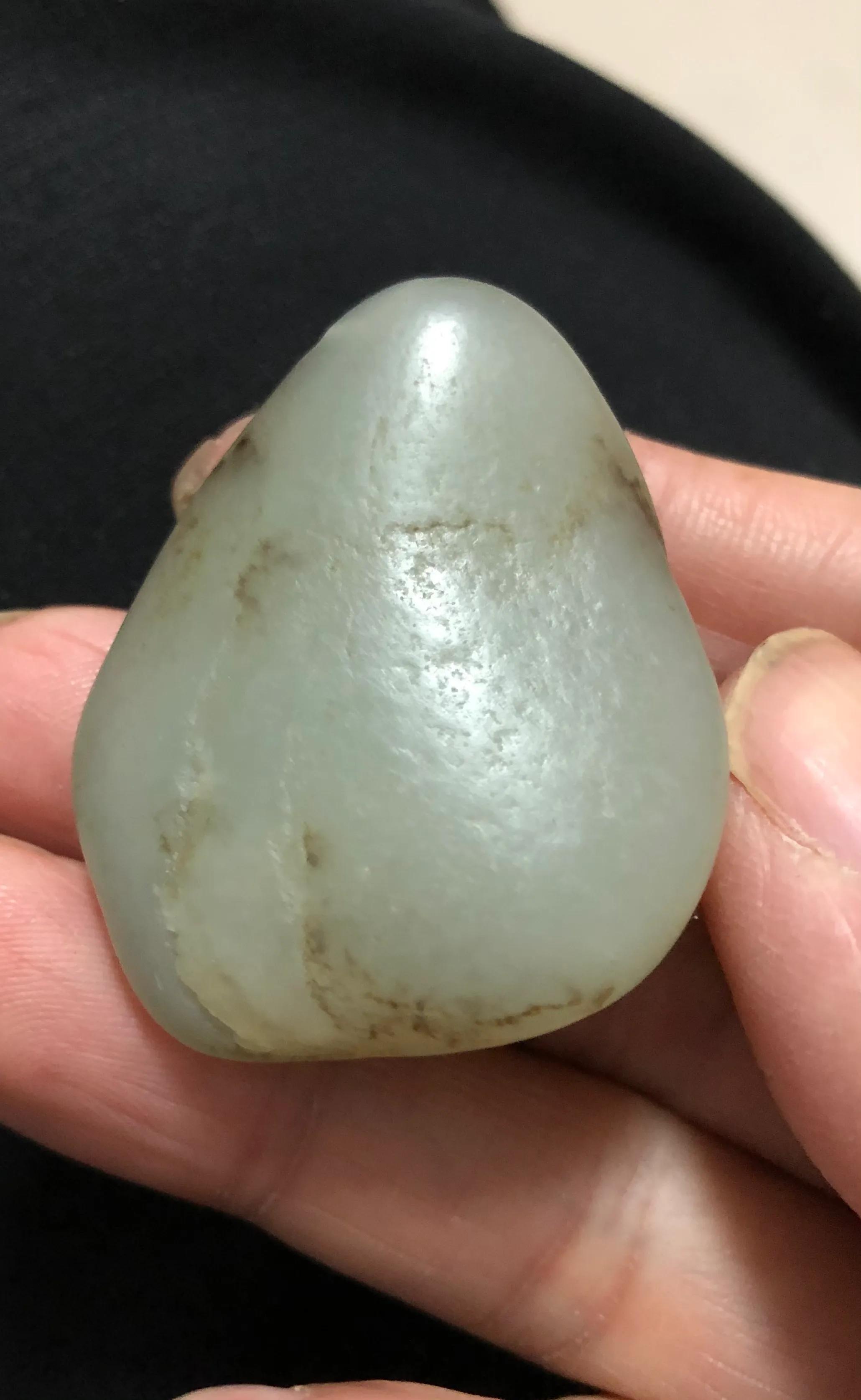 和田玉籽料真假对比图,和田玉籽料真假图片大全