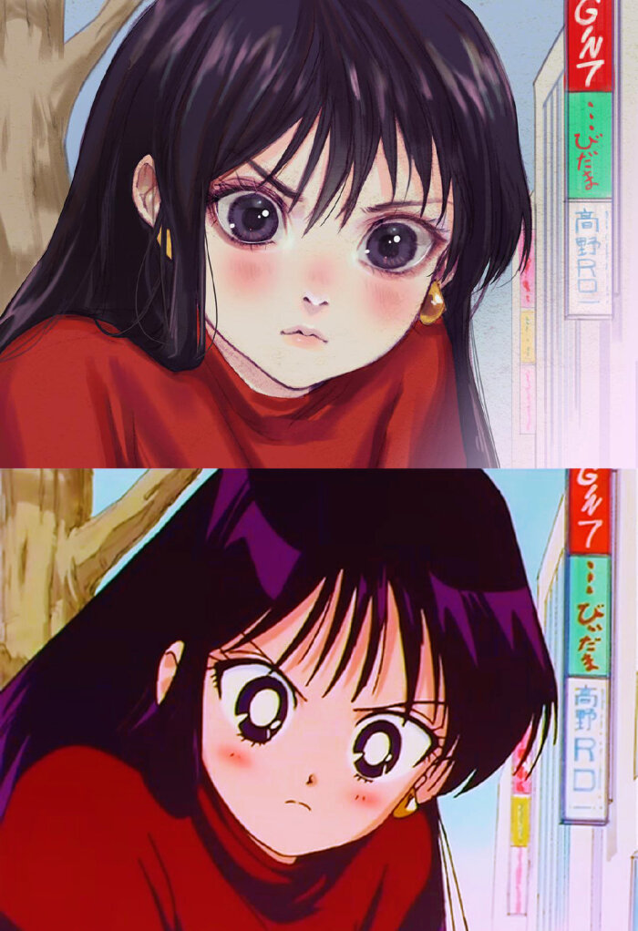 细腻韩风下的美少女战士，开了10级美颜，差点认不出，画师太厉害