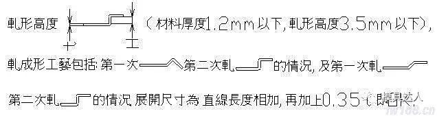 冲压拉伸件展开计算公式,冲压工序的计算方法