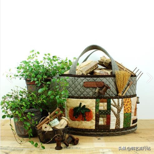 美丽的布艺包袋,精致的布艺包袋