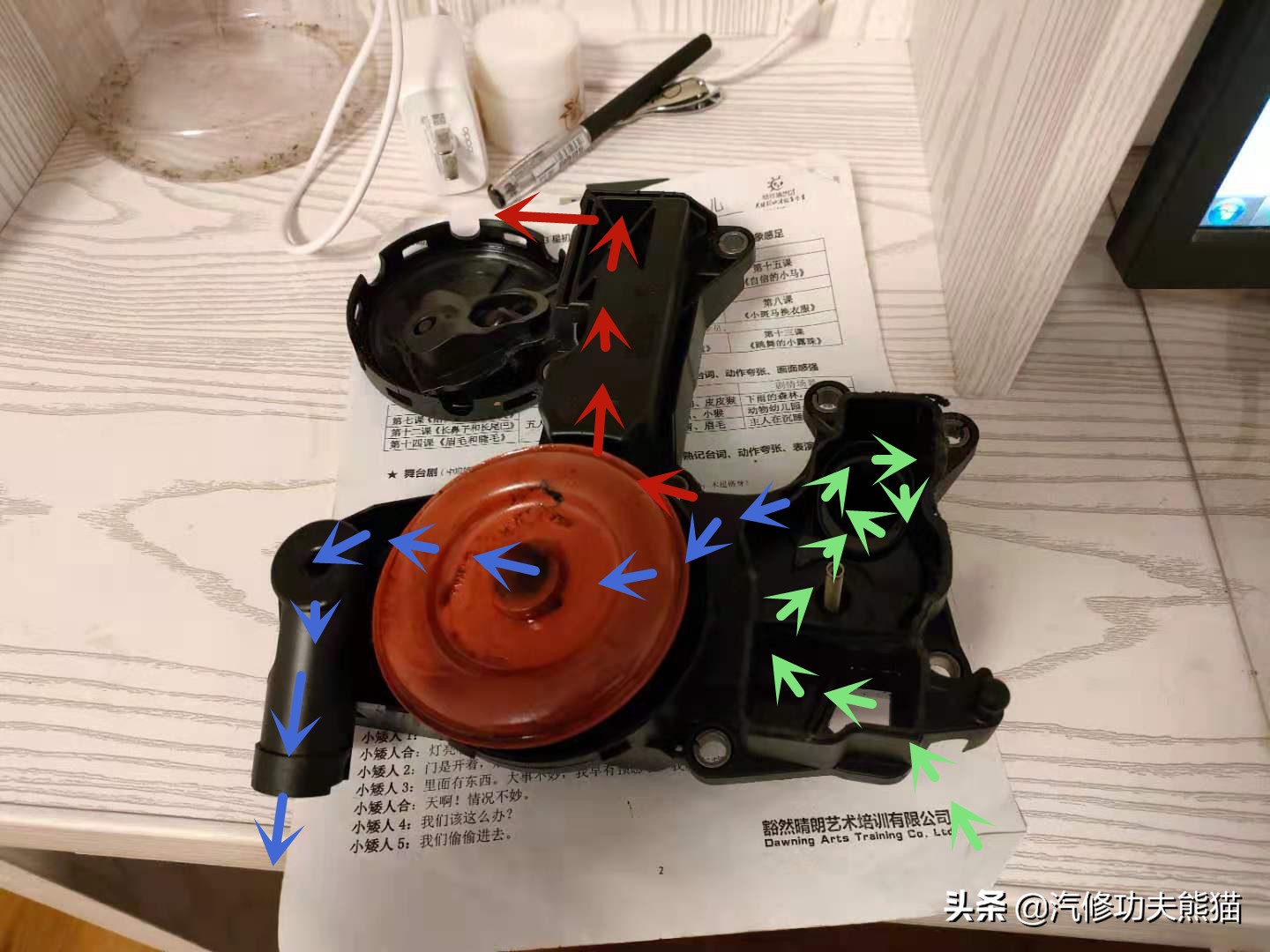 大众奥迪的废气阀的工作原理,老奥迪废气阀故障现象怎么解决