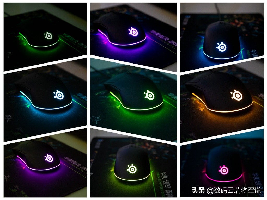 赛睿rival3wiel无线鼠标,游戏鼠标推荐csgo赛睿