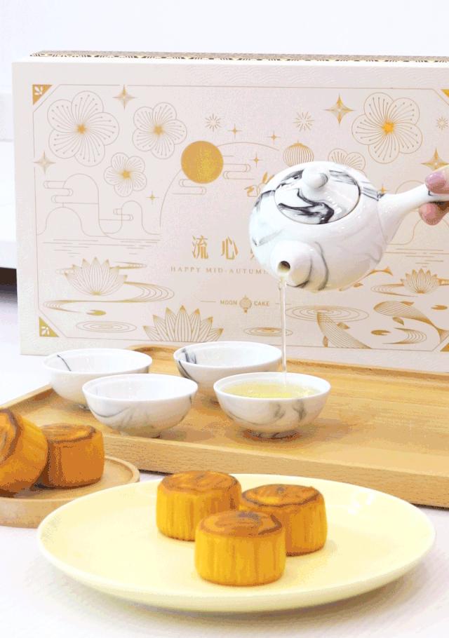 美心流心奶黄月饼2021官方价格,爆浆流心月饼合集