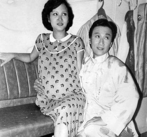 四哥年轻,老演员四哥