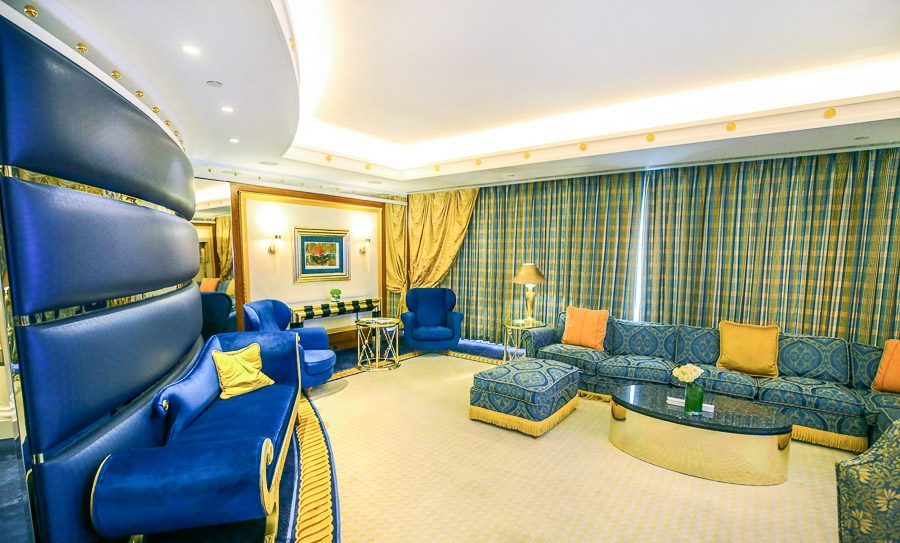 迪拜帆船酒店一晚普通房,迪拜帆船七星级酒店大套房