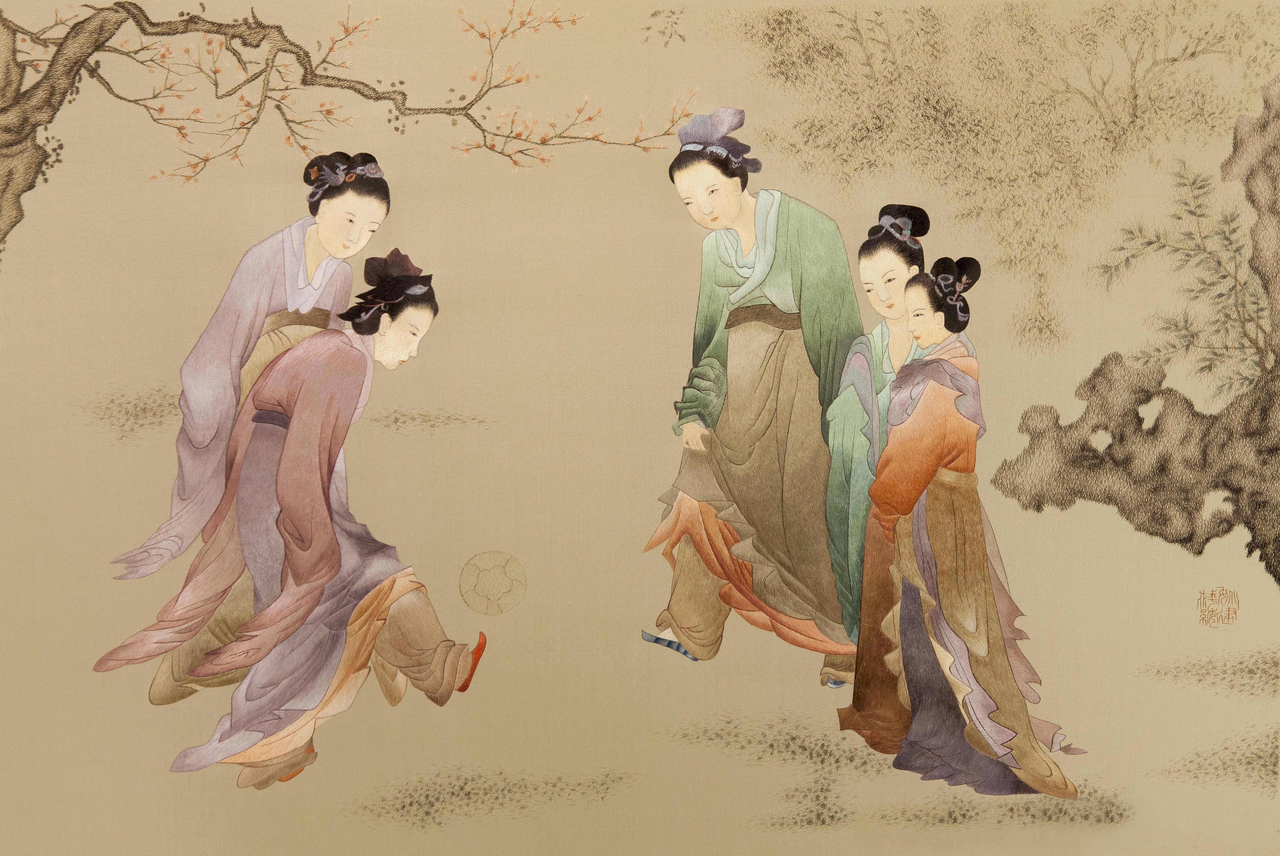 了解足球球星的历史,蹴鞠和足球历史演变图片