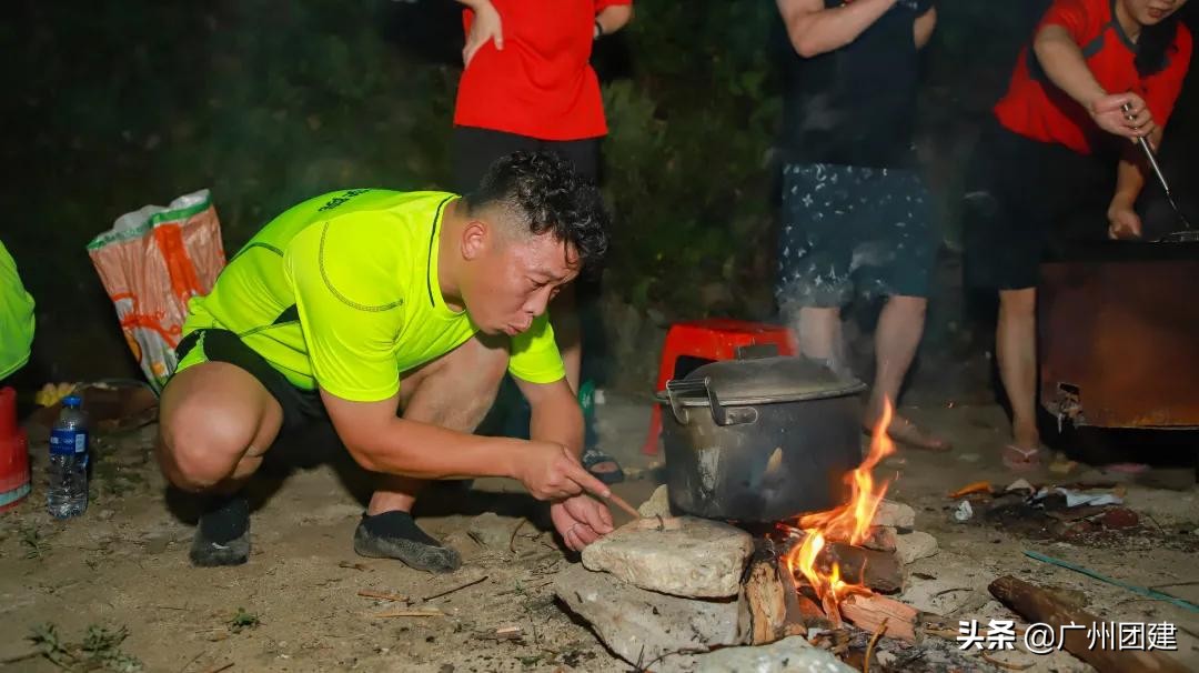 广州团建海边篝火场地,海岛求生团建