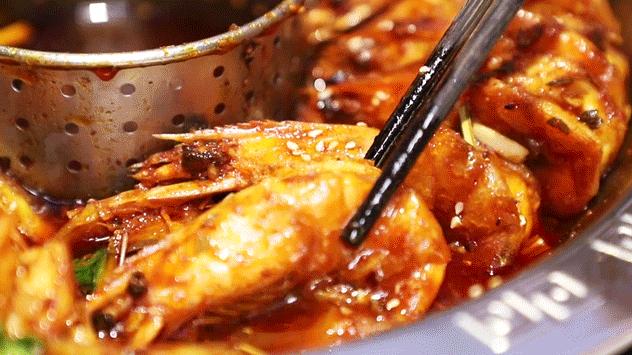 美味的虾火锅,好吃的小龙虾火锅