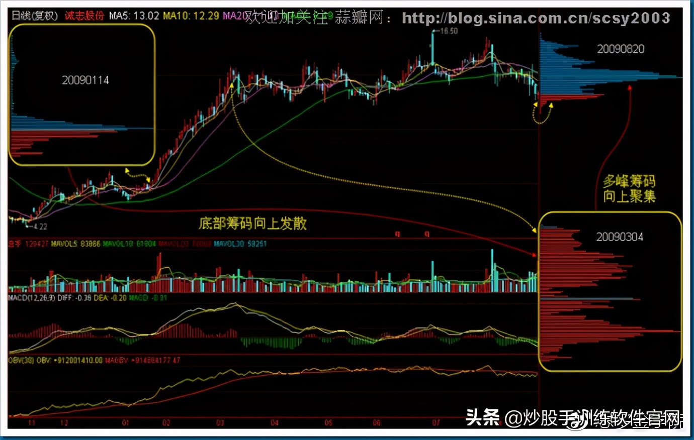 筹码分布图入门与技巧,筹码分布运用详解大全