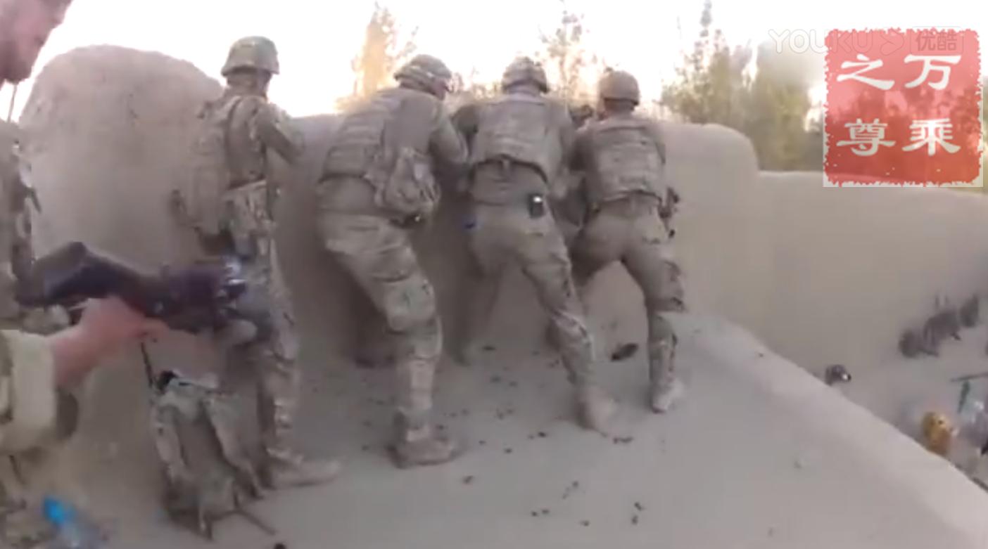 美军被伏击后反击视频集锦,美军遭遇伏击真实作战视频