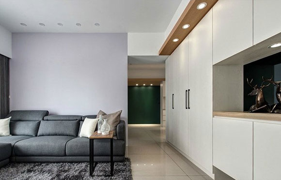 餐边柜和鞋柜一体如何吊顶,鞋柜餐边柜一体怎样吊顶