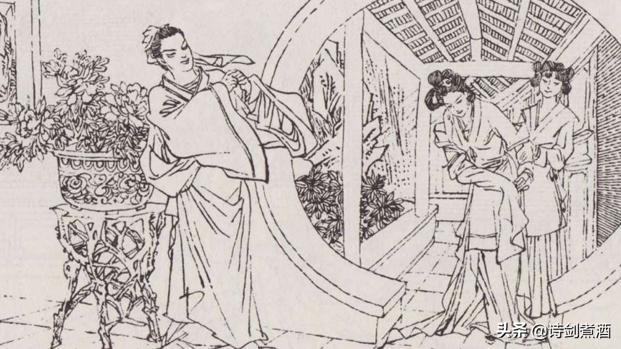 女子投井被和尚救起的古代故事,民间故事女子被路过男子救下