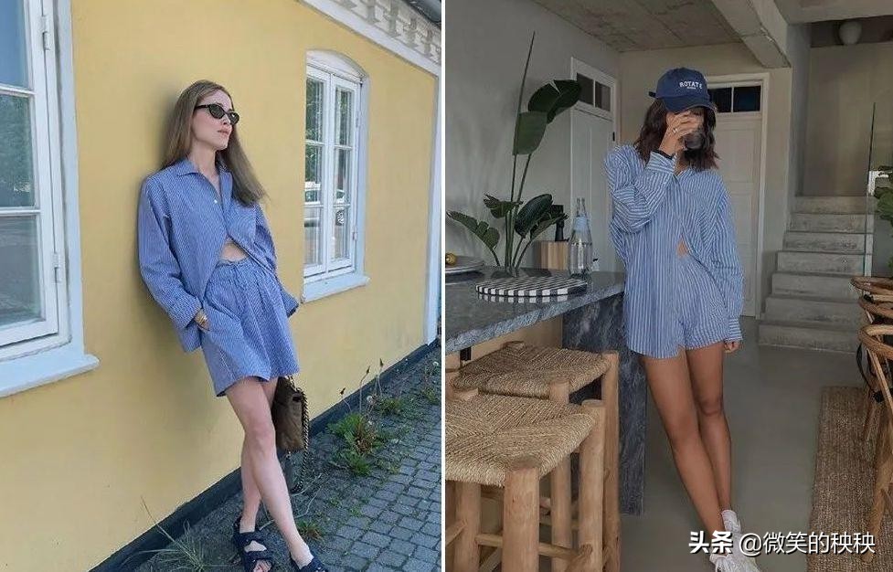 夏天穿一件长袖衬衫,夏天适合的长袖衬衫