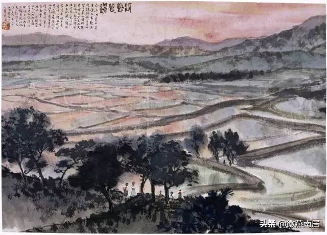 傅抱石在人民大会堂有几幅国画,傅抱石国画作品赏析1500字