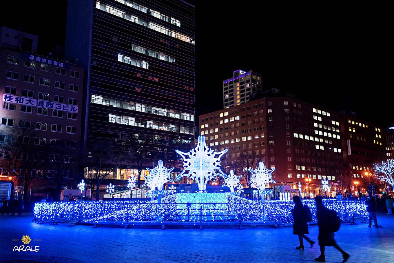 圣诞节的过法,北海道小樽圣诞