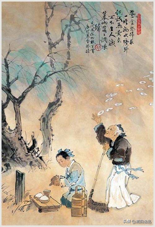 中国古代单人画,中国古代有趣的画