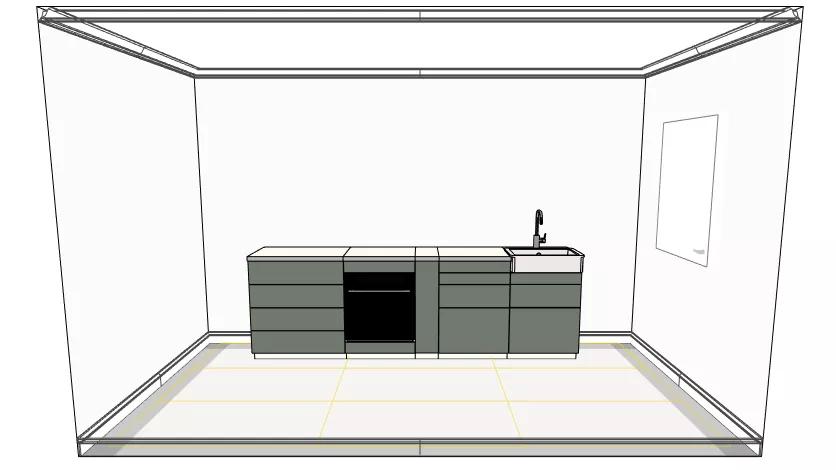 宜家美式厨房系列,宜家小户型厨房