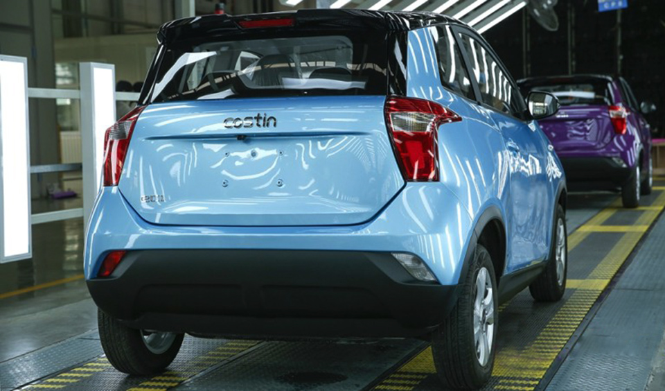 便宜的代步小车，三门四座，不用加油，续航200公里，实拍奇鲁EC1