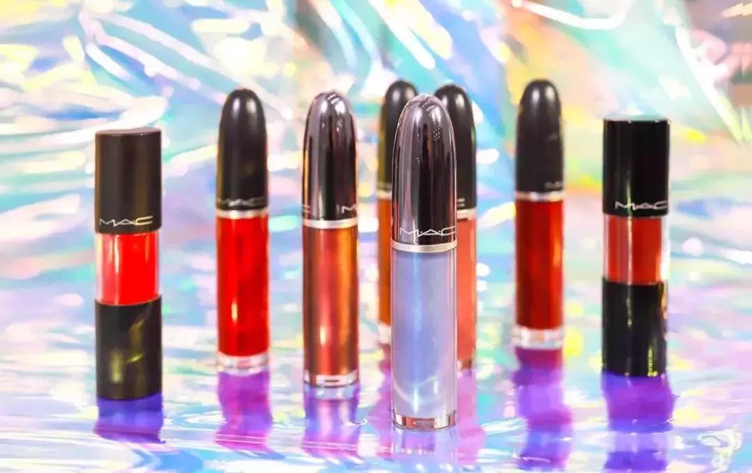 mac全新雾面口红,mac唇釉dancewithme试色