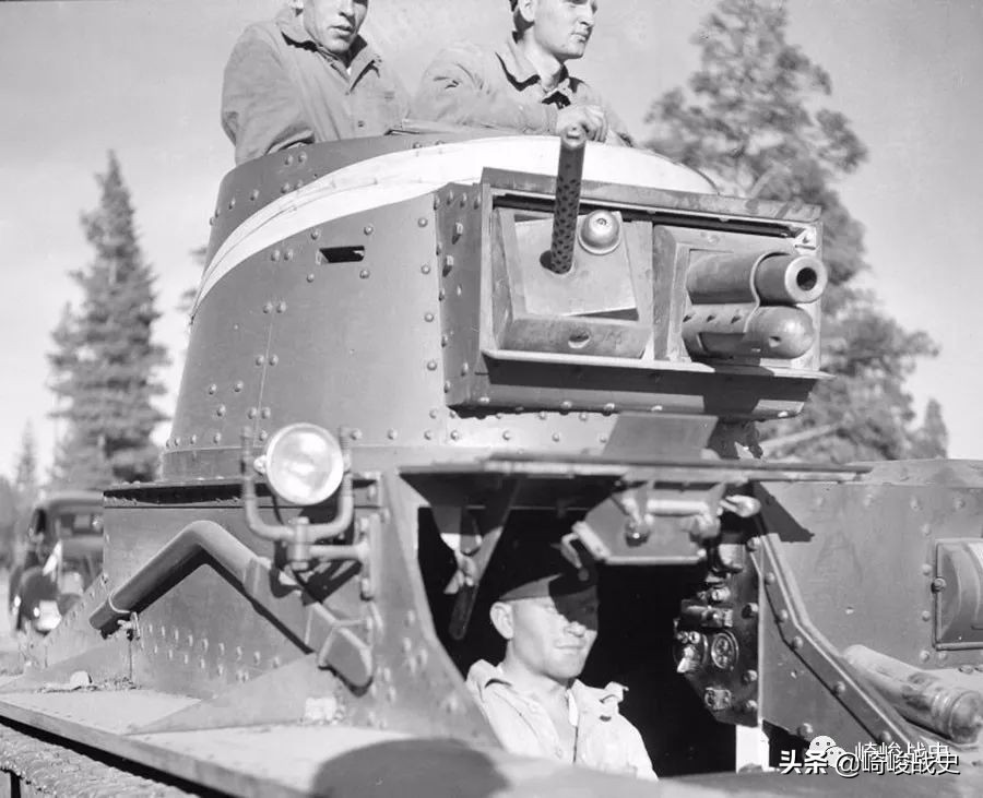 二战芬兰装甲兵:感谢运输大队长斯大林,给我们送来了坦克