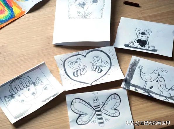 蜡笔油画棒画法,超简单的油画蜡笔素材教程