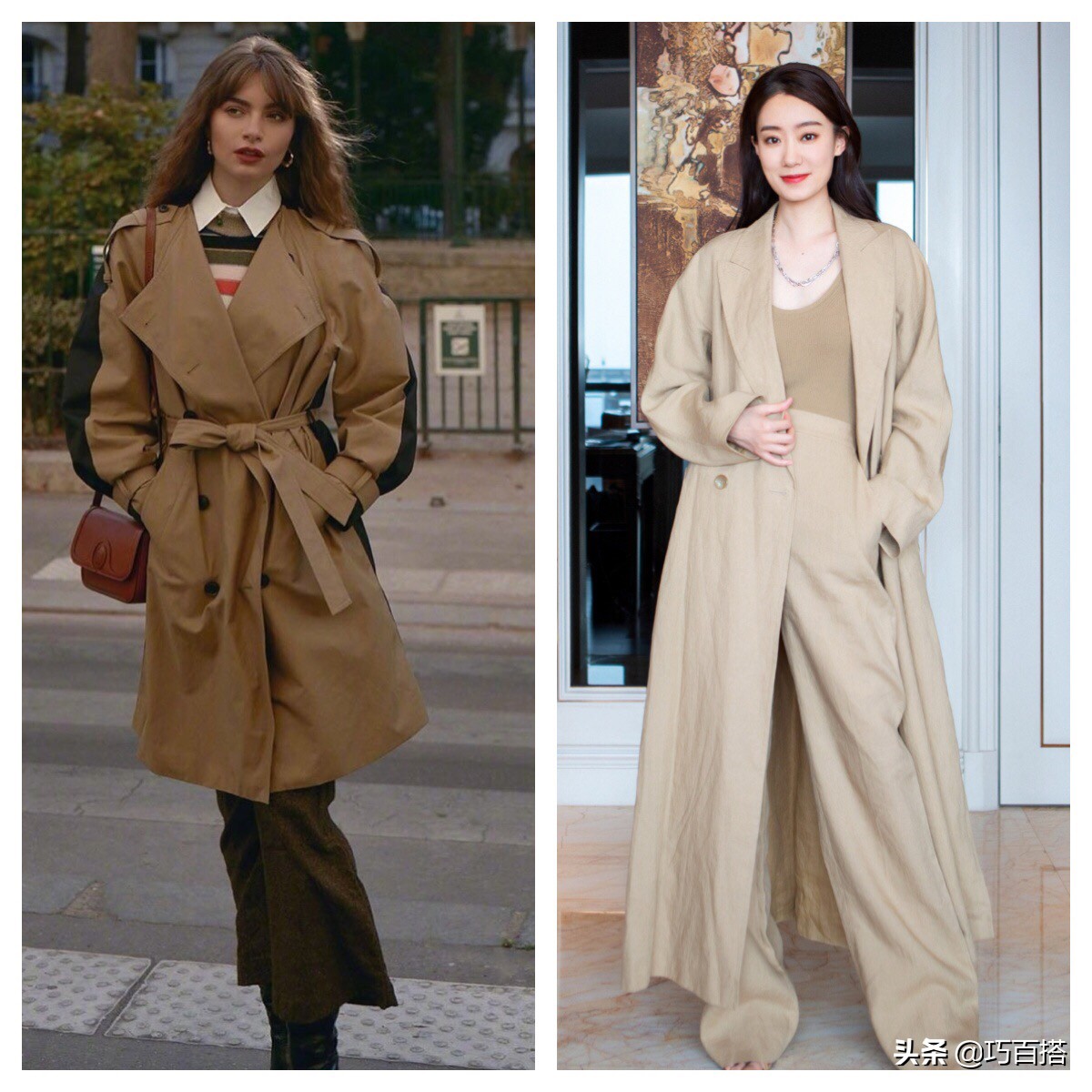 风衣是永不过时的时尚,选择一件适合自己的风衣