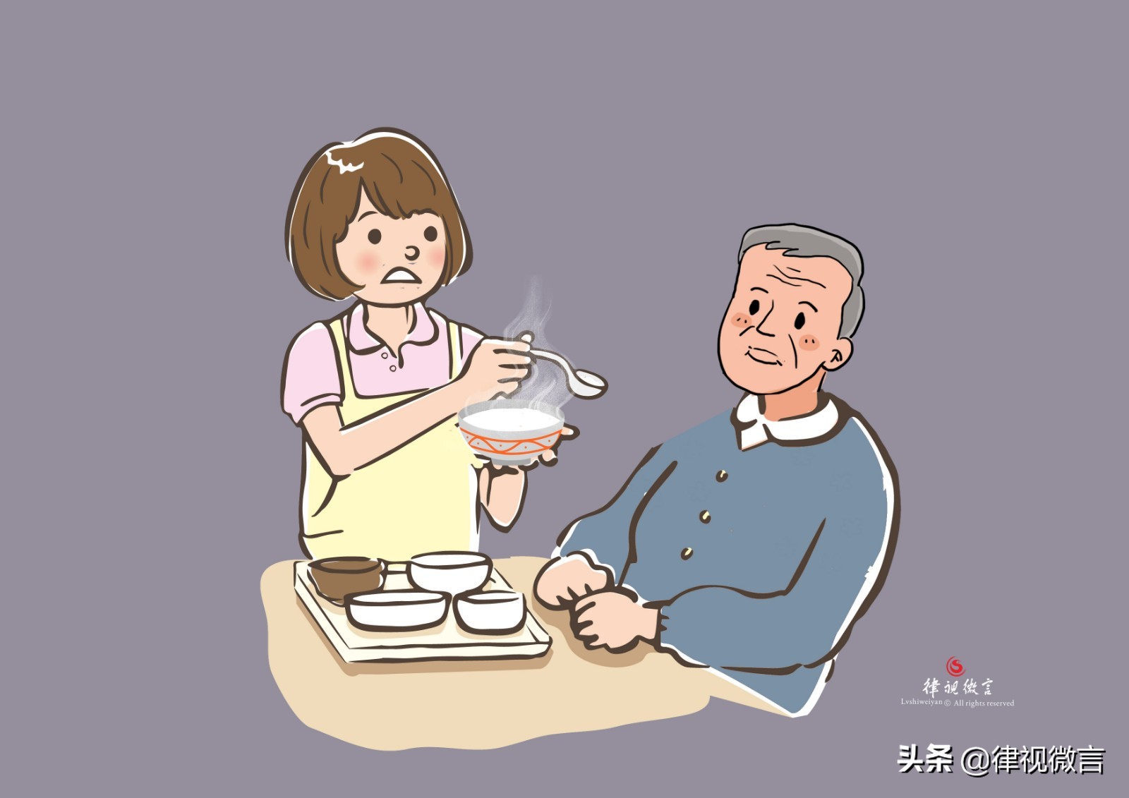 老人家被呛住进icu,老人喝粥呛死了