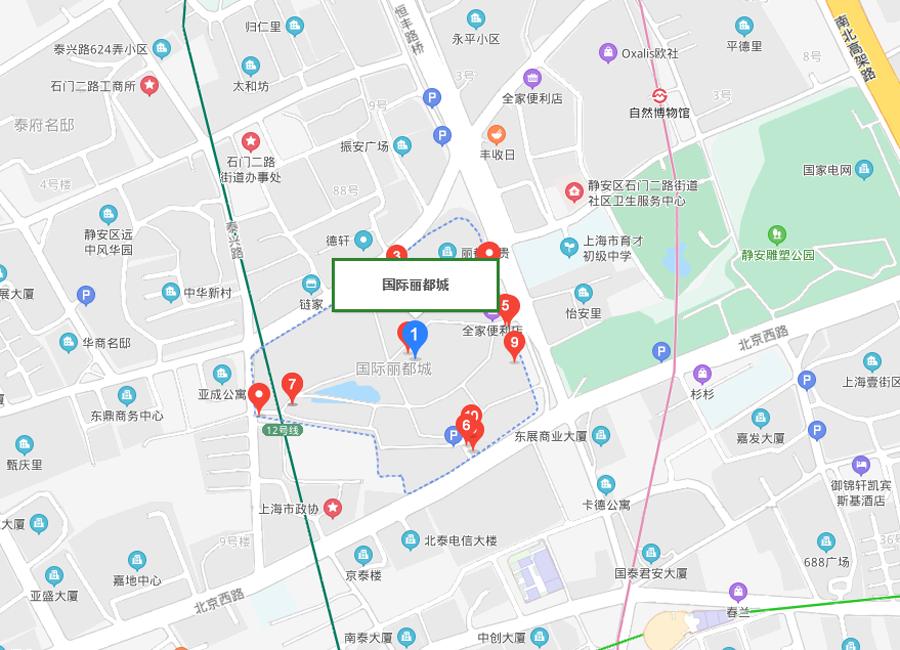 国际丽都城250平方,国际丽都城