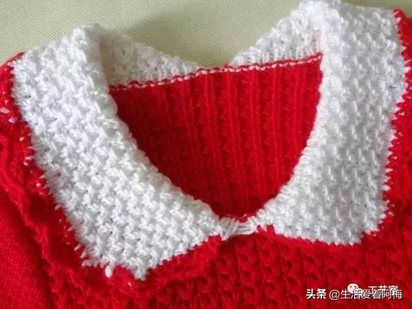 钩编儿童长袖连衣裙,儿童连衣裙钩针编织教程