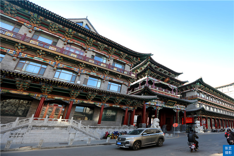 太原有座明清古建风格酒店，曾是山西贡院旧址，吸引游客打卡拍照