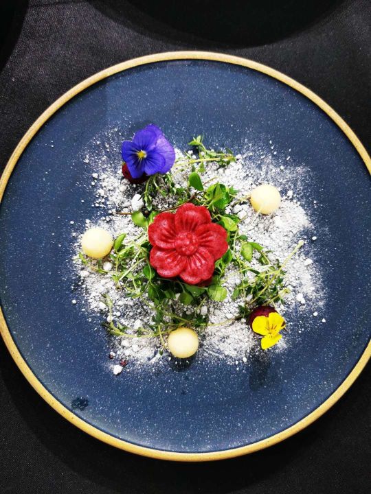 曼谷米其林分子料理,米其林分子料理凉菜