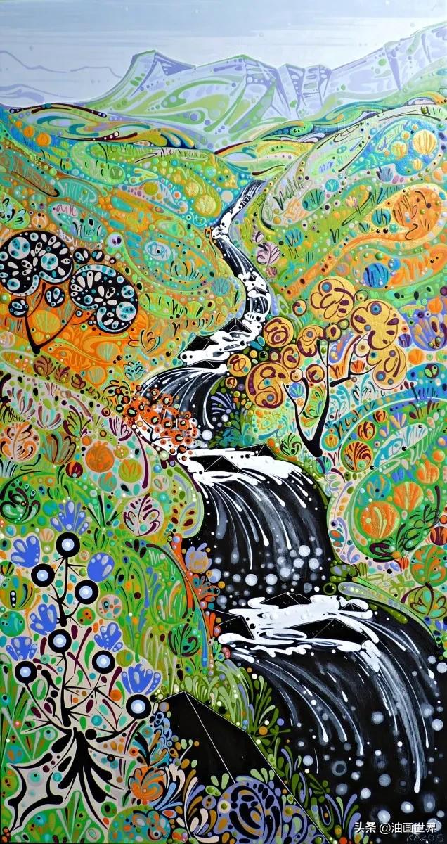 美丽和谐的色彩,丰富的图案,令人回味