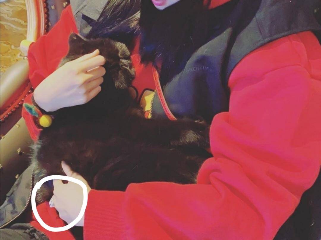 关晓彤左手戒指成亮点,关晓彤戒指戴在哪个手上