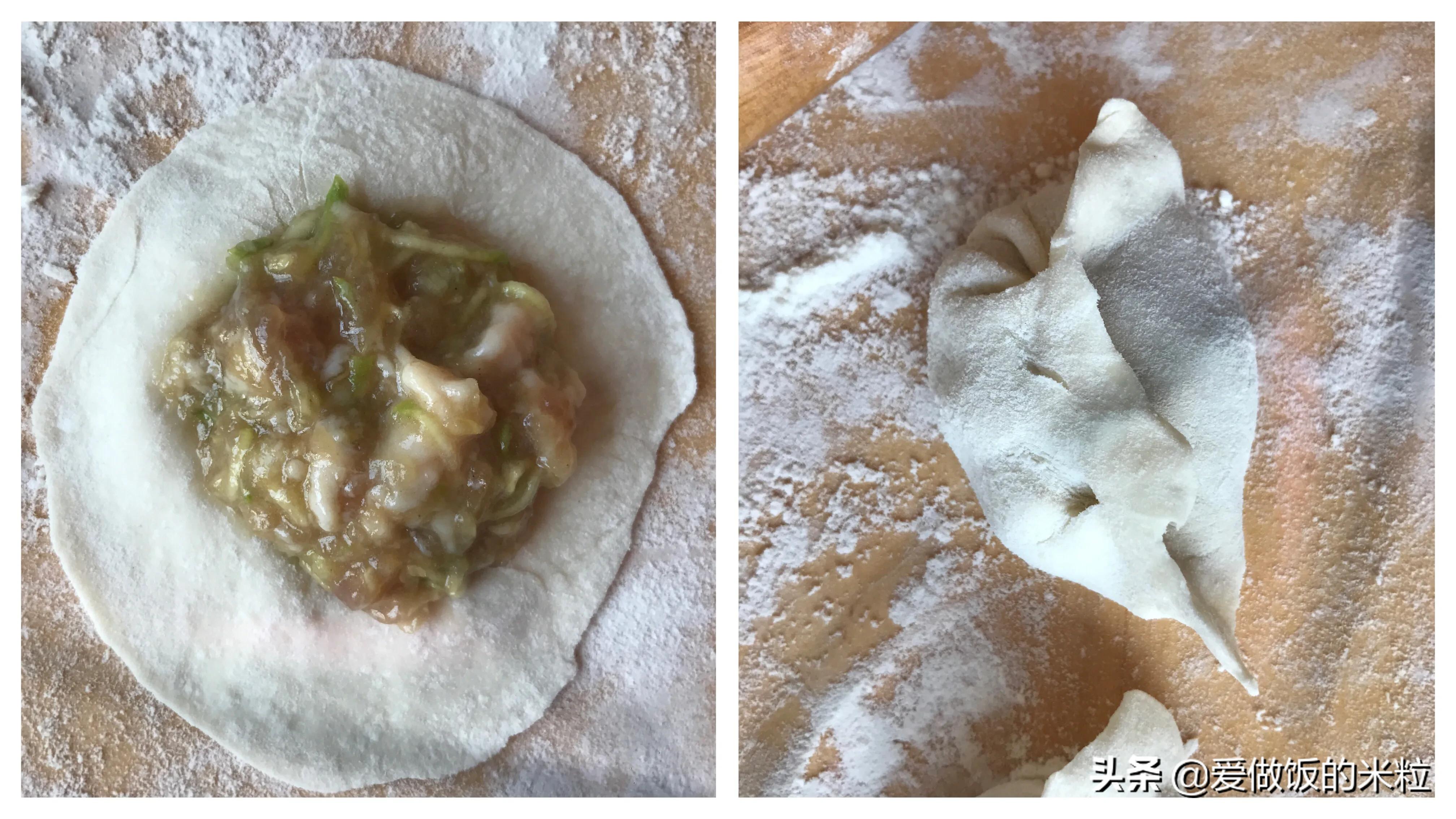 薄皮蒸饺的做法和发面全过程,薄皮流汁发面蒸饺