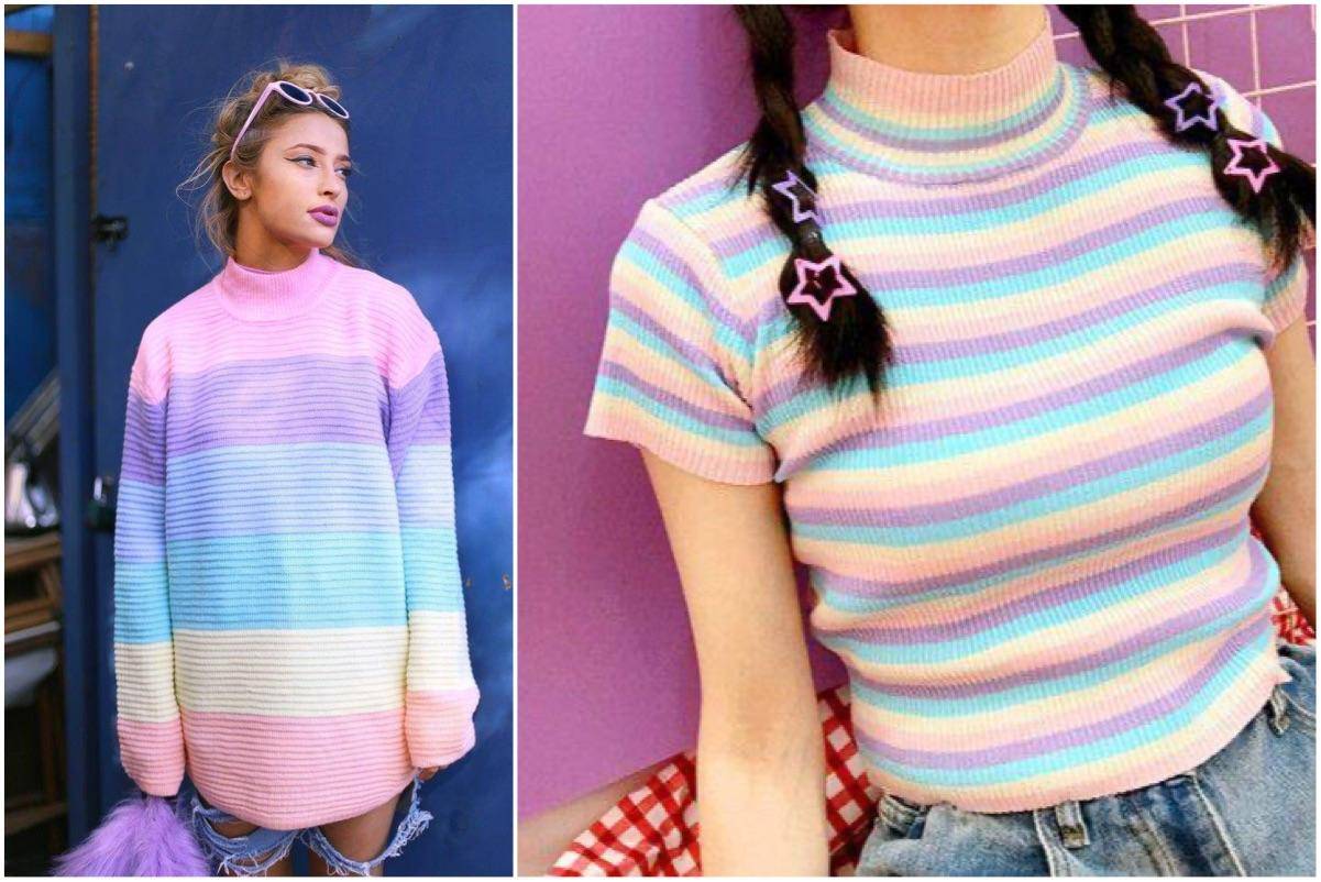 马卡龙色减龄又洋气,时尚温柔马卡龙色