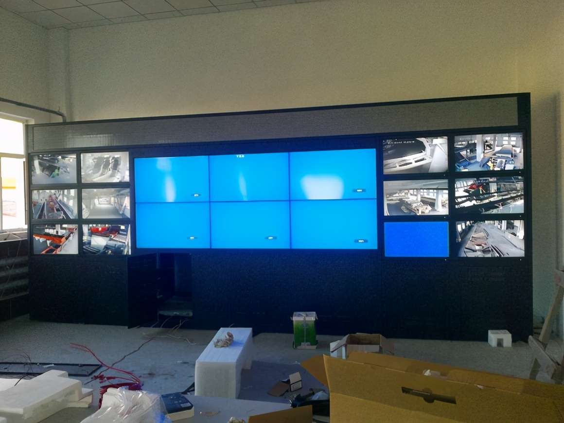 四川55寸拼接屏价格,峨眉山电子显示屏