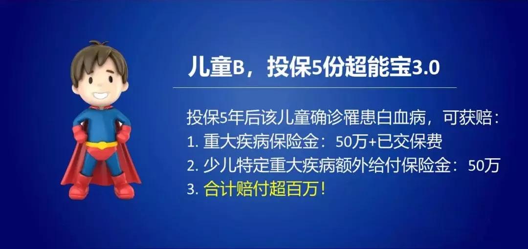 少儿超能宝两全险3.0主险,少儿超能宝2.0两全险和重疾险