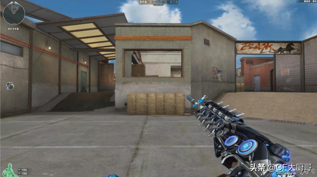 cf穿越火线紫月测评,cf破空冰刃手感