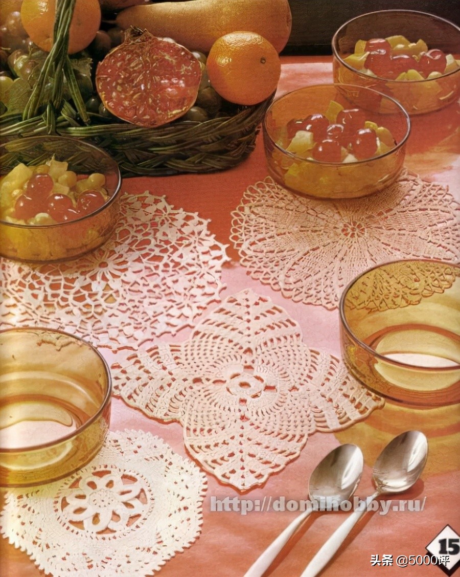 好看又实用的桌垫来了,十种漂亮桌垫图解