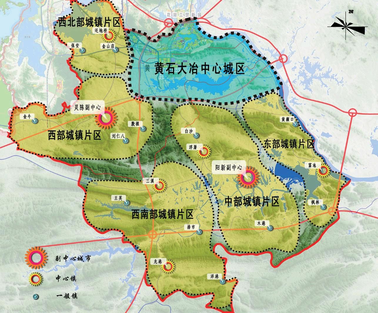 黄石各区县人口排名,黄石各区县人口