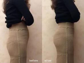 志玲姐姐的前凸后翘有技巧，宝娜斯提臀裤贴身穿，你也能有吉娜臀