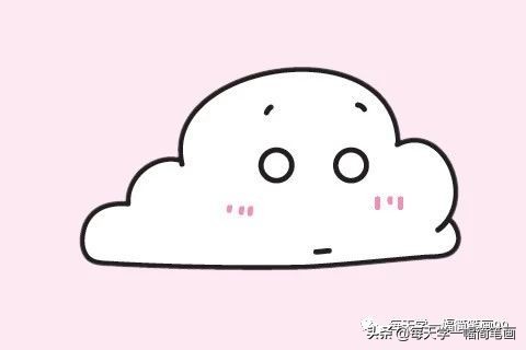 各种各样的云朵幼儿简笔画,简笔画云朵涂什么颜色好看