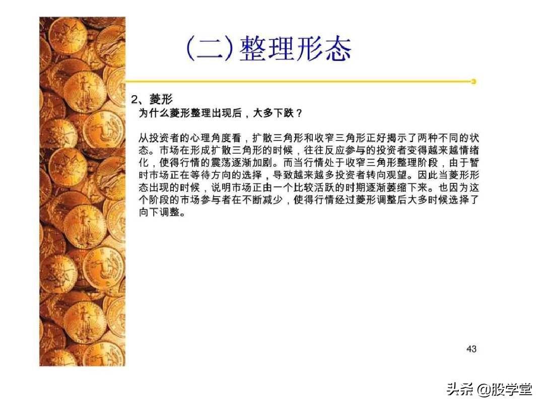 股票经典技术图形集锦,股票k线形态图解大全视频